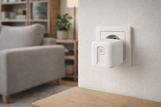 שקע חכם WiFi עם מד צריכת חשמל (Tuya / Smart Life)